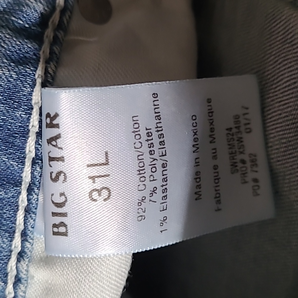 NWT Big Star Remy Bootcut Tall - Picture 4 of 5